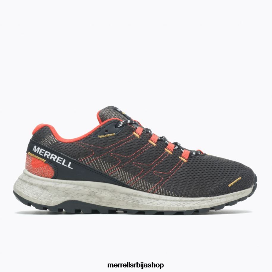 мушкарци фли стрике (ј067377) Merrell црна/мандарина ципеле 6X68L736