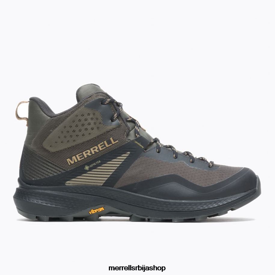 мушкарци мкм 3 мид горе-тек (ј135577) Merrell маслина ципеле 6X68L79