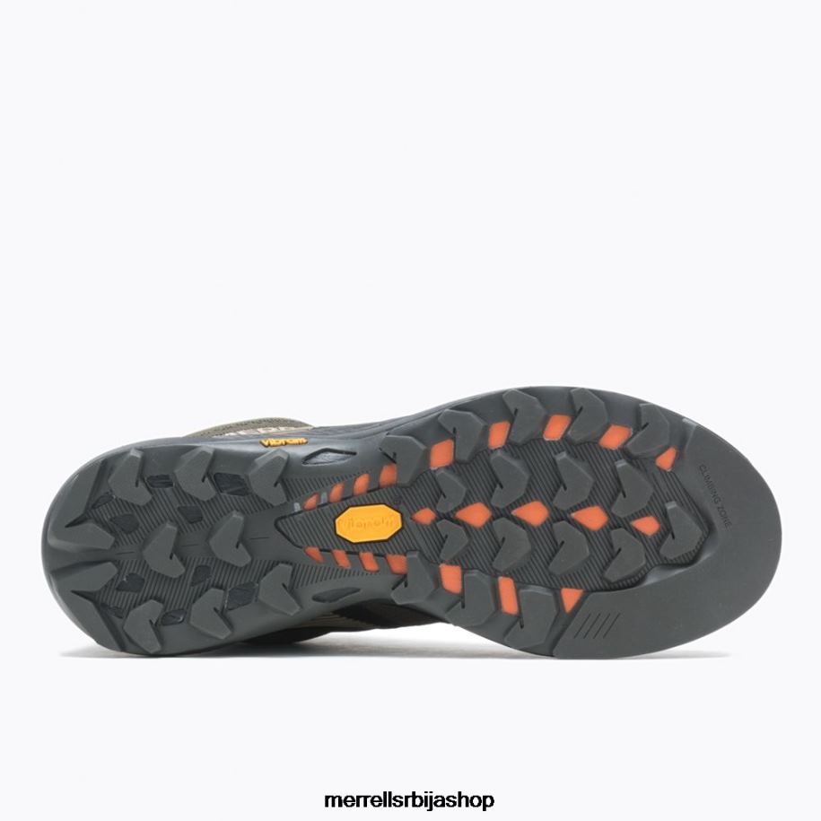 мушкарци мкм 3 мид горе-тек (ј135577) Merrell маслина ципеле 6X68L79