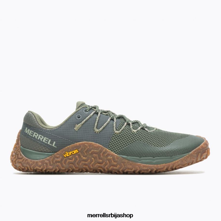 мушкарци рукавице за стазе 7 (ј067655) Merrell бор / гума ципеле 6X68L45