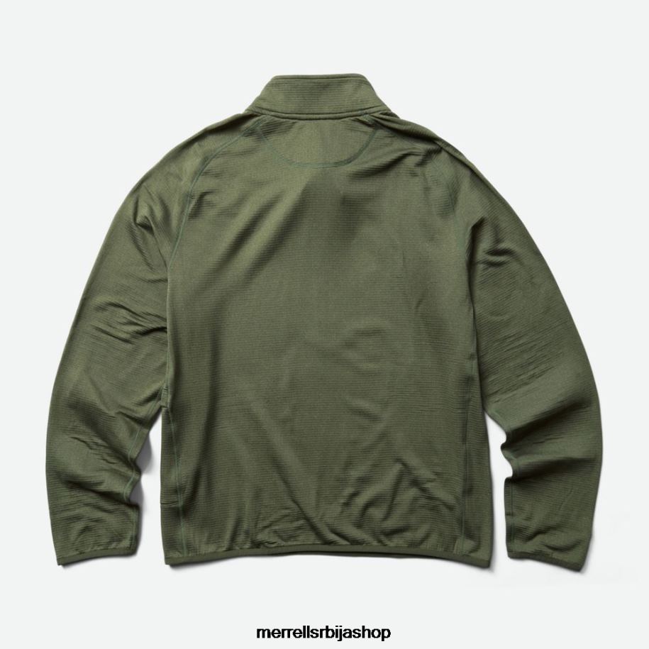 мушкарци геотек 1/4 зип (јмс26326-327) Merrell прашњави маслинов вријесак Одећа 6X68L415