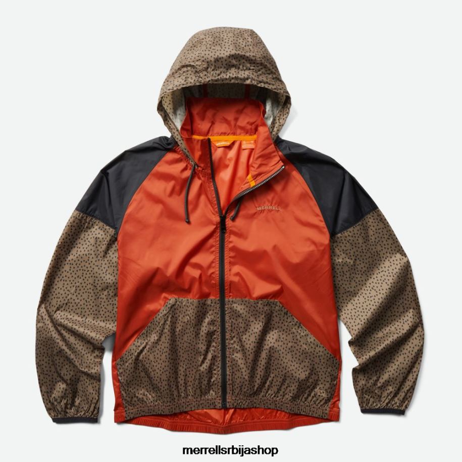 мушкарци шкољка за паковање ветра од јохе (јмс26322-933) Merrell глина/сепија нијанса Одећа 6X68L775