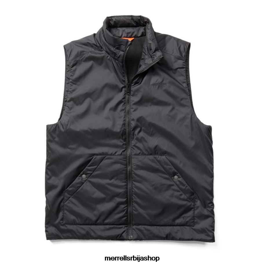 мушкарци геотекс изоловани прслук (јмс26416-010) Merrell црн Одећа 6X68L591