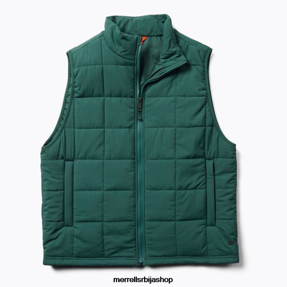 мушкарци теренски изоловани прслук (јмф26570-325) Merrell морска маховина Одећа 6X68L746