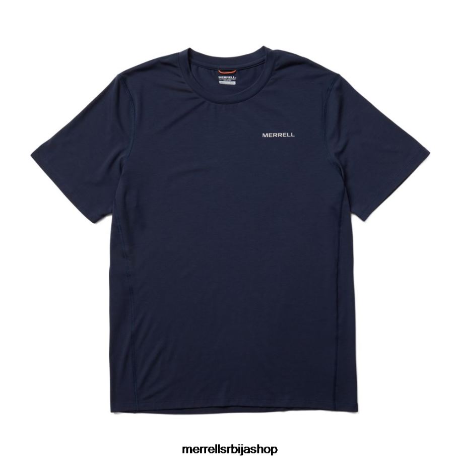 мушкарци Тенцел мајица кратких рукава (јмс26065-353) Merrell морнарица Одећа 6X68L391