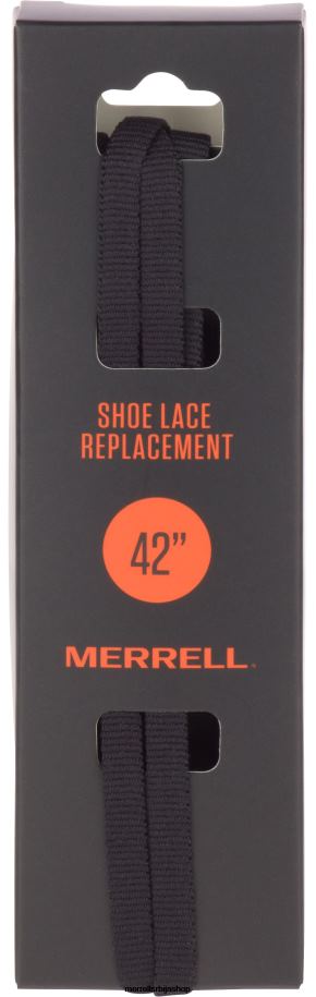 унисек равне пертле за ципеле (јас25086-010) Merrell црн Прибор 6X68L338