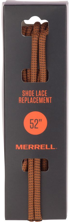 унисек округле пертле за ципеле (јас25089-202) Merrell браон Прибор 6X68L752