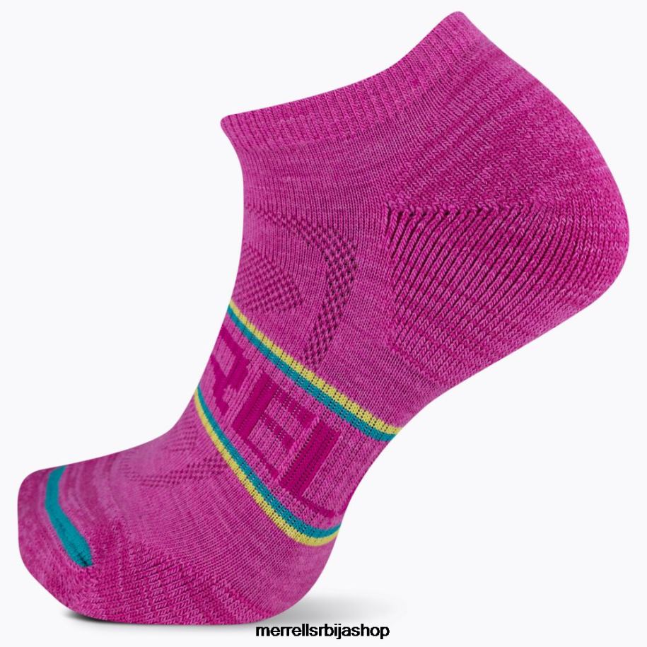 унисек зониране ниске планинарске чарапе (јсс27009-652) Merrell розе мулти Прибор 6X68L526
