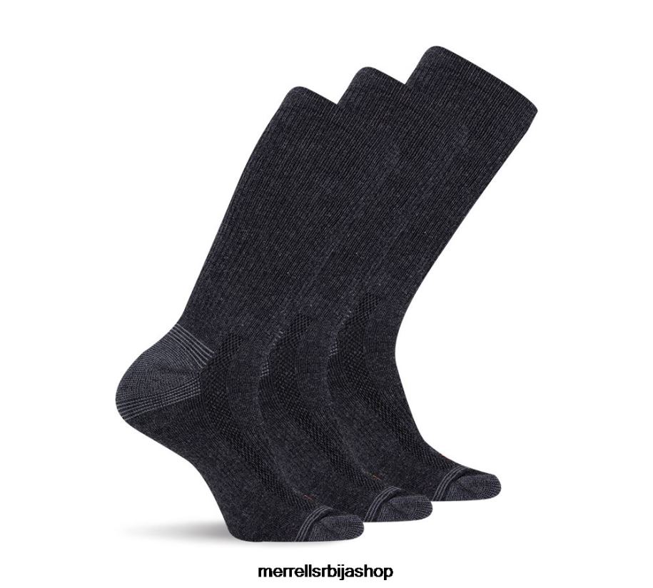 унисек Паковање од 3 чарапе за излетнике (јсф24699-012) Merrell црн Прибор 6X68L771